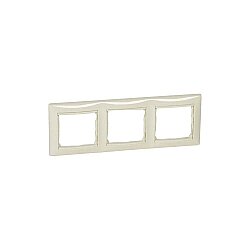 Legrand 774353 Valena Serisi 3’lü Yatay Çerçeve, Bej - 1