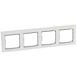 Legrand 770494 4’lü Çerçeve Yatay/Dikey, Beyaz - 1