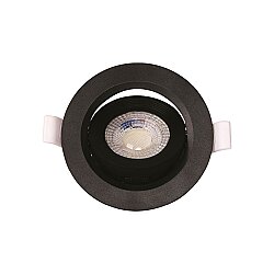 ACK AD01-00691 6W CCT Siyah Çerçeveli LED Spot Downlight - 1