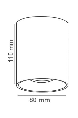 ACK AH03-08650 Platin Beyaz Kasa Yuvarlak Sıva Üstü Dekoratif Tavan Armatürü - ACK (1)
