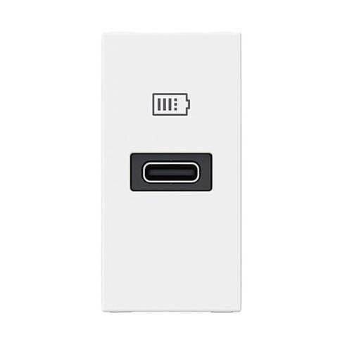 Legrand Armada Mosaic 077690L 20W USB Type-C Power Delivery Şarj Modülü Beyaz - LEGRAND (1)