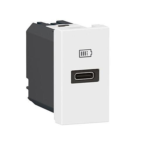 Legrand Armada Mosaic 077690L 20W USB Type-C Power Delivery Şarj Modülü Beyaz - LEGRAND