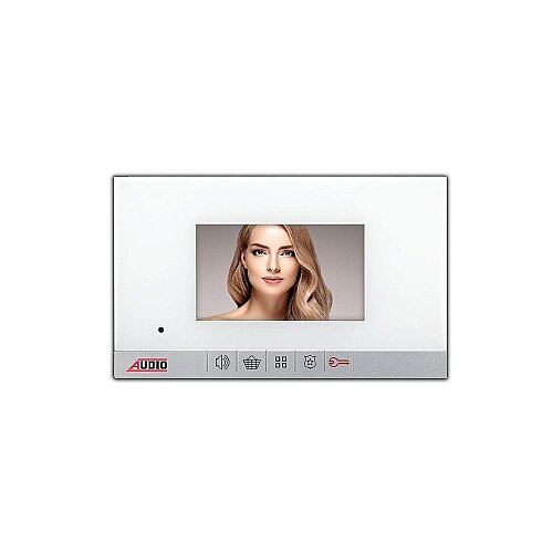 Audio 001180C 4.3 İnç Beyaz Görüntülü Diafon - AUDIO