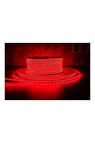 ACK 220V Dış Mekân Şerit LED 100 Metre Kırmızı IP65 - ACK (1)