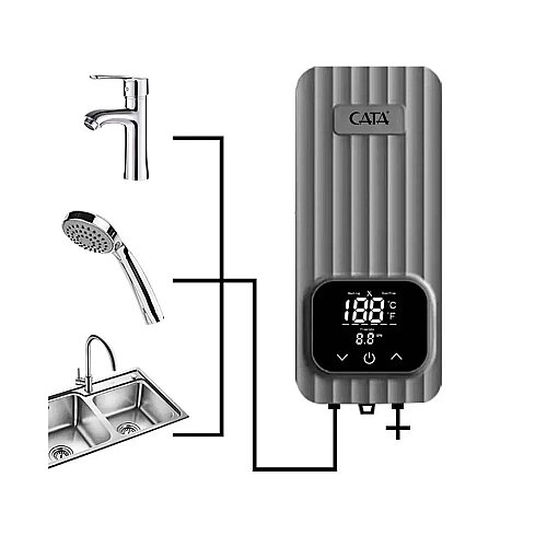 CATA CT-6010 Akıllı Dijital Şofben 5500W - CATA