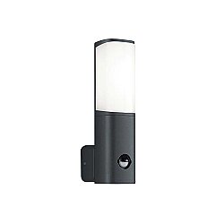 ACK 6W Sensörlü LED Bahçe Duvar Apliği 3000K Gün Işığı Siyah - 1