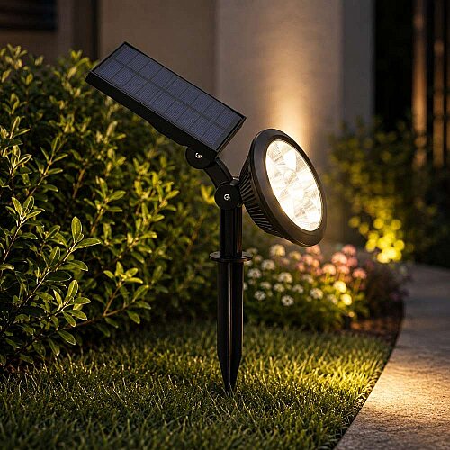 Cata CT-7320 18W Solar Çim Armatürü Beyaz Işık - 3