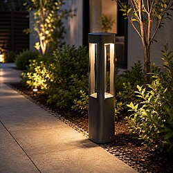 ACK AG43-02102 Dallas 500 3000K Günışığı 6W Siyah LED Bahçe Armatürü - 2