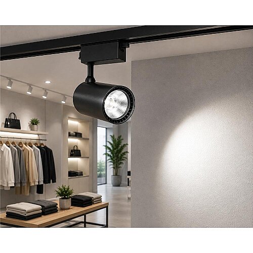 ZMR 30w Siyah Kasa Ray Spot Beyaz - ZMR (1)