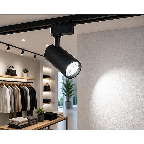 ACK AD30-01031 10W 6500K Beyaz Işık Siyah Kasa LED Ray Spot - ACK (1)
