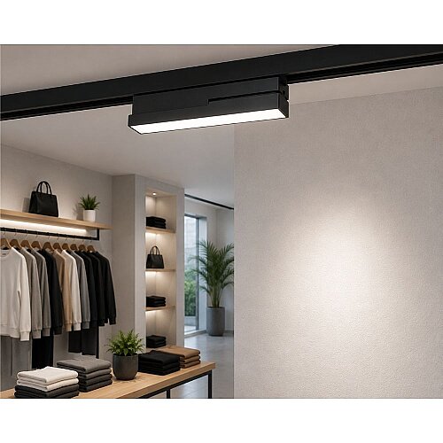 ACK AD45-03291 12W 3 Renkli Katlanır LED Magnet Ray Spot Siyah 23 cm - ACK (1)