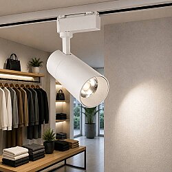 ACK AD30-01100 30W Led Ray Spot Armatür Beyaz Kasa 3000K Günışığı - 2