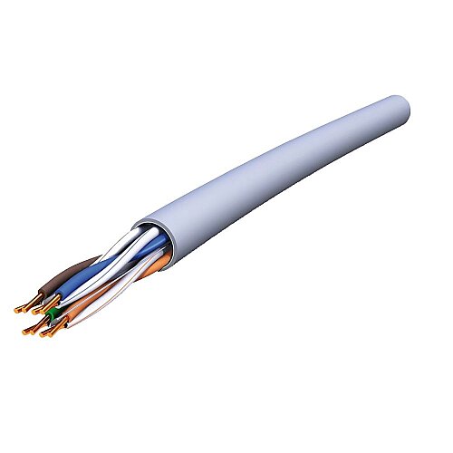Nexans Cat5e UTP LAN Kablosu 4x2x0,5 PVC Gri - Kutu - NEXANS