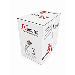 Nexans Cat5e UTP LAN Kablosu 4x2x0,5 mm² LSZH Turuncu (Kutu) - 2
