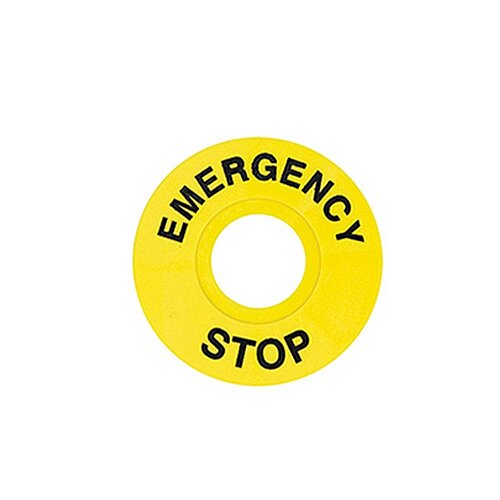 GWEST FD/60 60mm Acil Stop Etiketi 6105 - GWEST