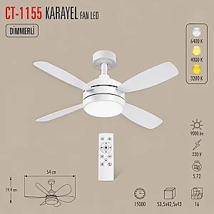 Cata CT-1155 Karayel Fan Led Ampul - Cata (1)