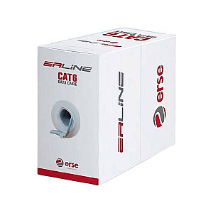 Erse Erline CAT 6 U/UTP 23 AWG PVC GRİ 305m İletişim Kablosu - ERSE