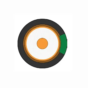 Erse Coaxial RG 6/U-6 Cu/Cu Class B Siyah Yeşil Rulo Anten Kablosu - ERSE (1)