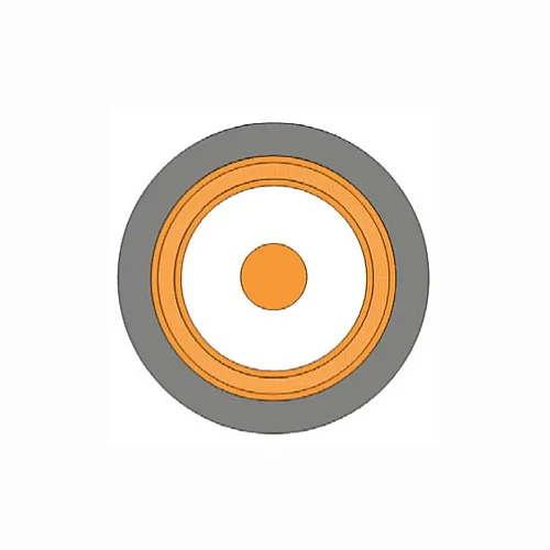 Erse Coaxial RG 6/U-6 Cu/Cu TRISHIELD Class A+ HFFR Anten Kablosu - 2