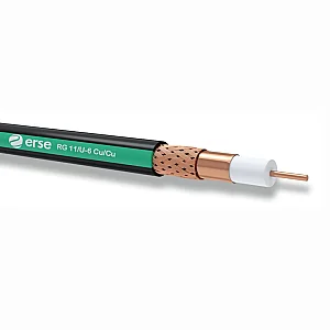 Erse Coaxial RG 11/U-6 Cu/Cu PVC Anten Kablosu - 1