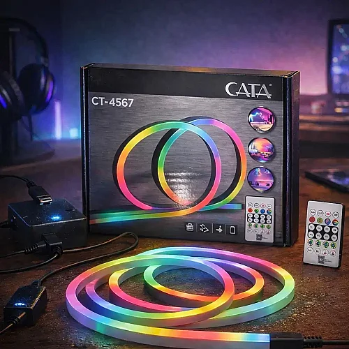 Cata CT-4567 Kumandalı RGB Pixel Neon Esnek Şerit LED 5 Metre - 3