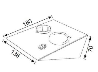 ​Jupiter 3W Kabinet Led Spot Epistar (3000k+Günışığı) LS445S - 2