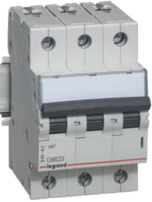 Legrand - 403348 3x63 Amper 4,5kA C Tipi Xs3 Otomatik Sigorta - 1