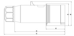 Tem Cee Norm 5x16 A Fiş - 2