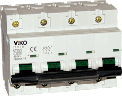 Viko - 10VTB-4C63N 4x63A 4,5kA C Tipi Otomatik Sigorta - 1