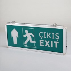 Cata Exit Çıkış Armatürü Ledli 3 Saat Akülü CT-9174 - 1