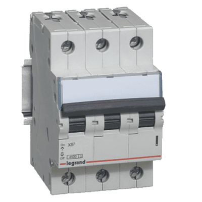 Legrand - 403221 3x40 Amper 4,5kA C Tipi Xg3 Otomatik Sigorta - 1
