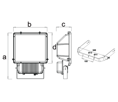 Pelsan Olımpıad 250w Metal Halide Sım Projektör - 2