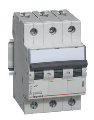 Legrand - 408663 3x100 Amper 10kA C Tipi Dx3 Otomatik Sigorta - 1