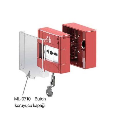 Mavigard Yangın Buton Koruyucu Kapak ML-0710 - 1