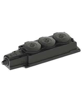 NEAD 1x16A MONOFAZE 3 LÜ GRUP KAUÇUK - NEAD