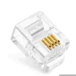 6P/4C CAT 3 PLUG(RJ11) - NEAD