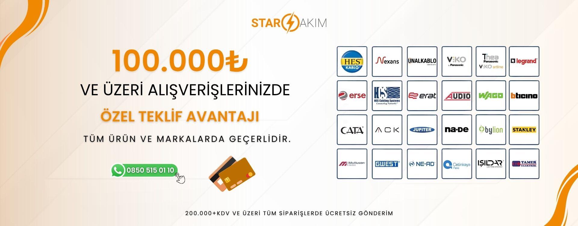 100.000₺ Üzeri Teklif