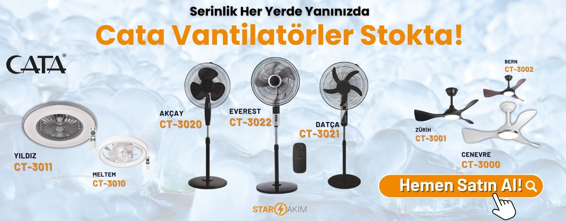 Cata Vantilatörler Stokta! (1)