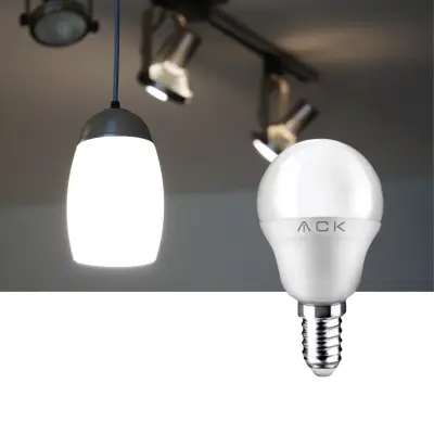 ACK AA11-00513 5W E14 G45 6500K Beyaz Top Led Ampul - 2