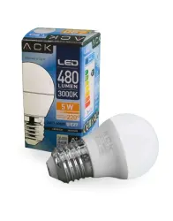 ACK AA11-00520 5W E27 G45 3000K Günışığı Top Led Ampul - ACK (1)