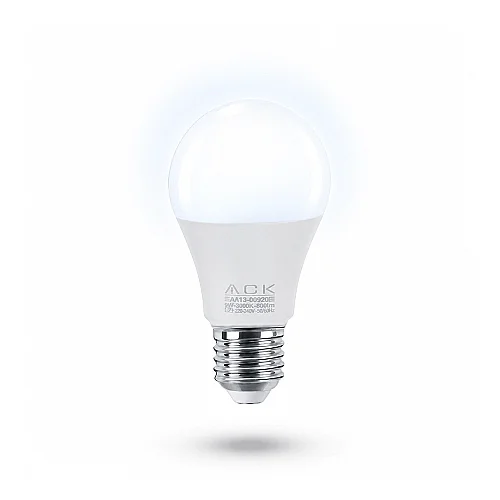 ACK AA13-00923 9W E27 A60 6500K Beyaz Led Ampul - 1