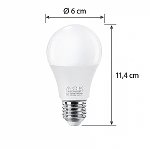 ACK AA13-00923 9W E27 A60 6500K Beyaz Led Ampul - 3