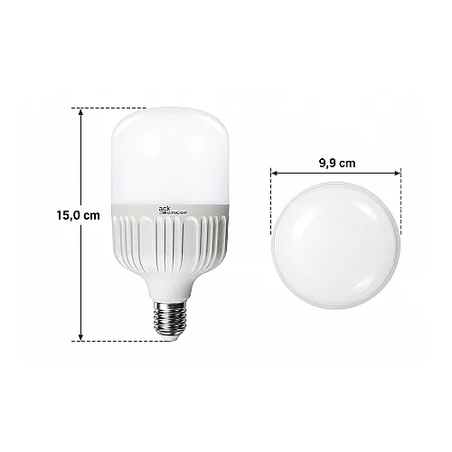 ACK AA13-06023 60W E27 T160 6500K Beyaz Led Ampul - 4
