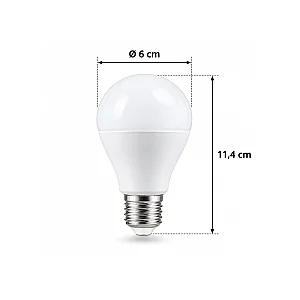 ACK AA14-01023 9W E27 A60 6500K Beyaz Dimlenebilir Led Ampul - 4