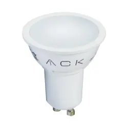 ACK AA24-00753 7W Led Ampul 220-240V GU10 Duylu 6500K Beyaz Işık SMD Difüzörlü 