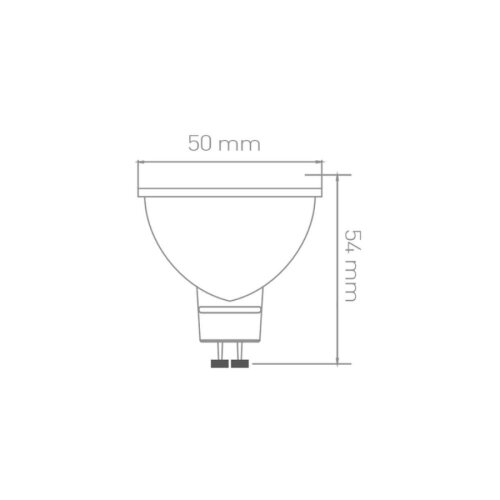 ACK AA24-01558 5W GU10 Amber Reflektörlü Led Ampul - 2
