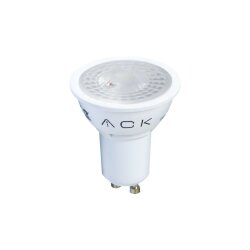 ACK AA24-01758 7W GU10 Lensli Amber Led Ampul - ACK