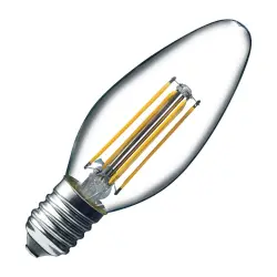 ACK AA36-00410 4W E14 C35 Tip 3000K Günışığı Led Filament Ampul - 3
