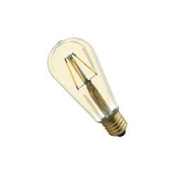 ACK AB46-00420 4W E27 ST64 2200K Sarı Rustik Led Ampul - ACK