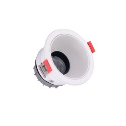 ACK AD01-15010 5W 4000K Ilık Beyaz Reflektörlü Beyaz Kasa Led Spot - ACK